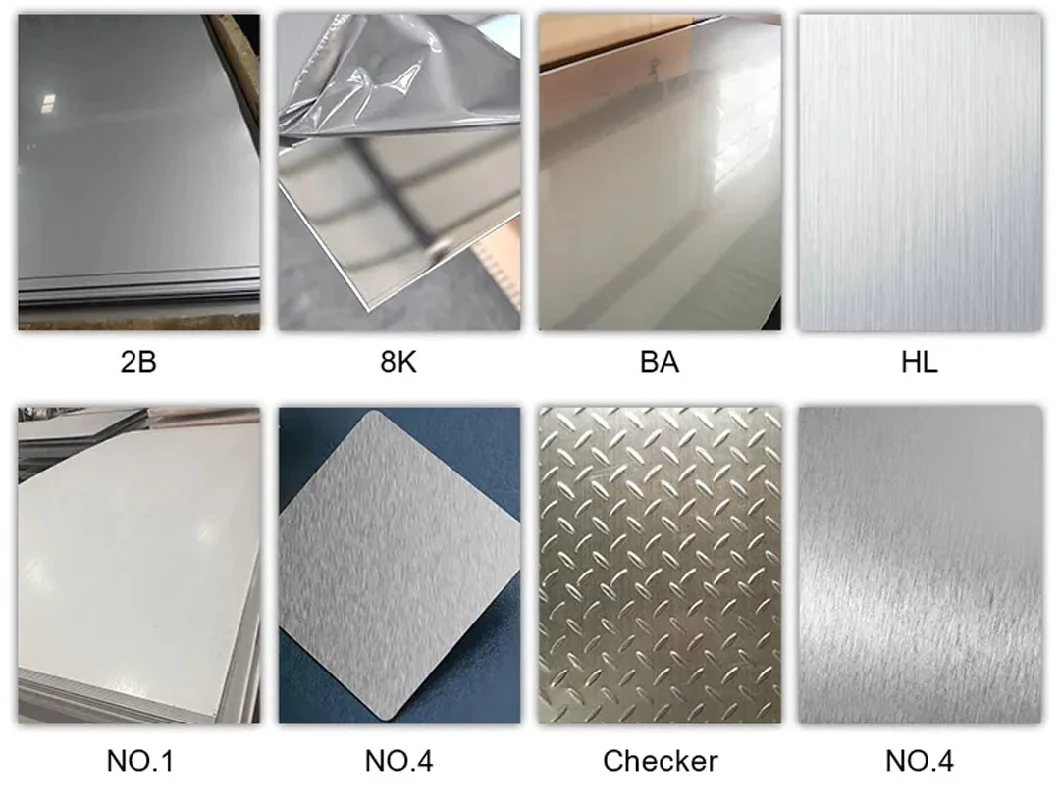 China 304 Decorative Stainless Steel Sheets Colored Stainless Steel Plate for Indoor Decoration 4 X8 18K Mirror Color Sheet