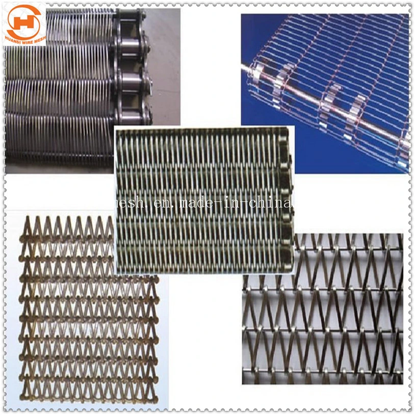 Stainless Steel Chain Roller Metal Wire Mesh Conveyor Belt