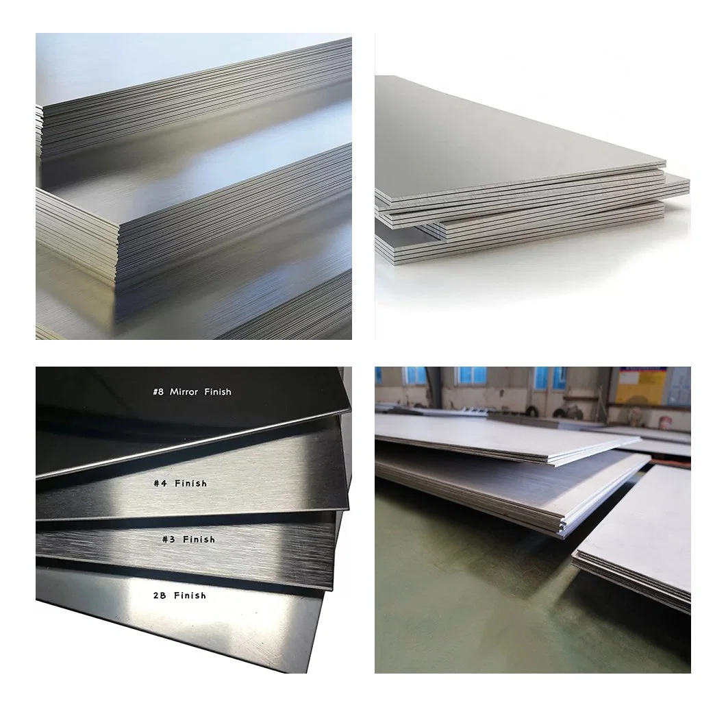 201 304 304L 316 316L 3mm-100mm Thickness Stainless Steel Sheet for Decorative and Construction Material