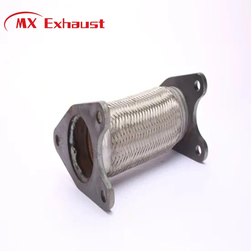 Exhaust Braided Auto Spare Part Flexible Exhaust Pipe