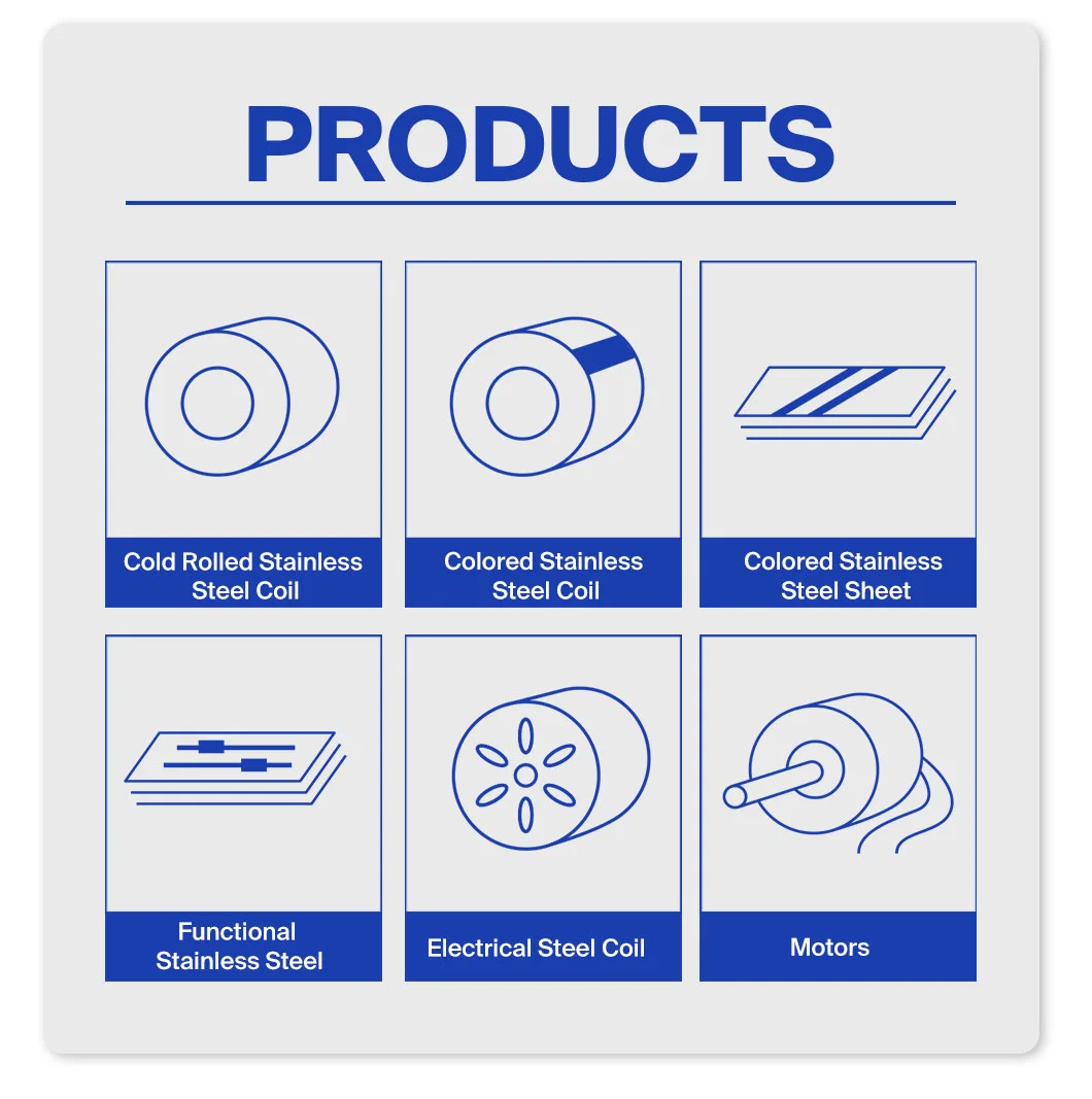 AISI SUS304 2b Ss 430 410 304L 202 321 316 316L 201 Cold Rolled Stainless Steel Coils