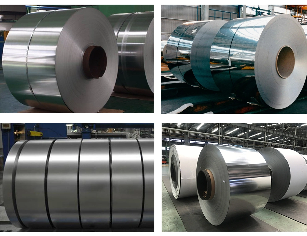 Factory ASTM JIS SUS 201 202 301 304 304L 316 316L 310 410 430 Stainless Steel Coil with 0.3mm~6mm