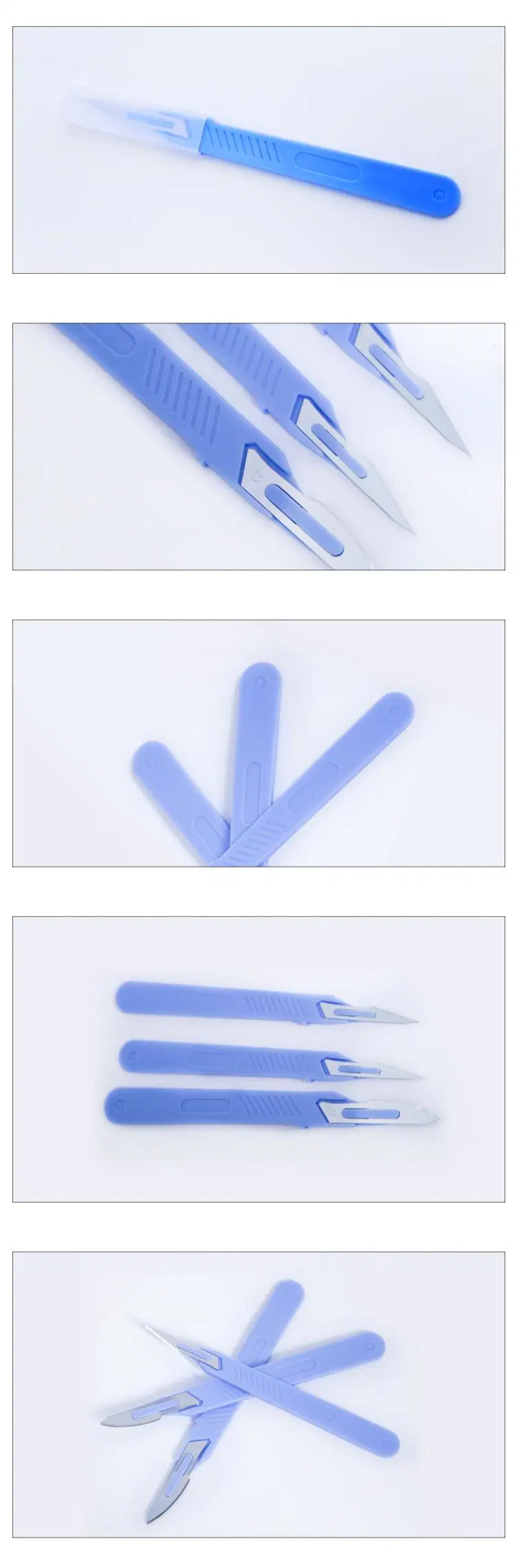 CE ISO Certified or Room Disposable Sharp Surgical Scalpel Blades