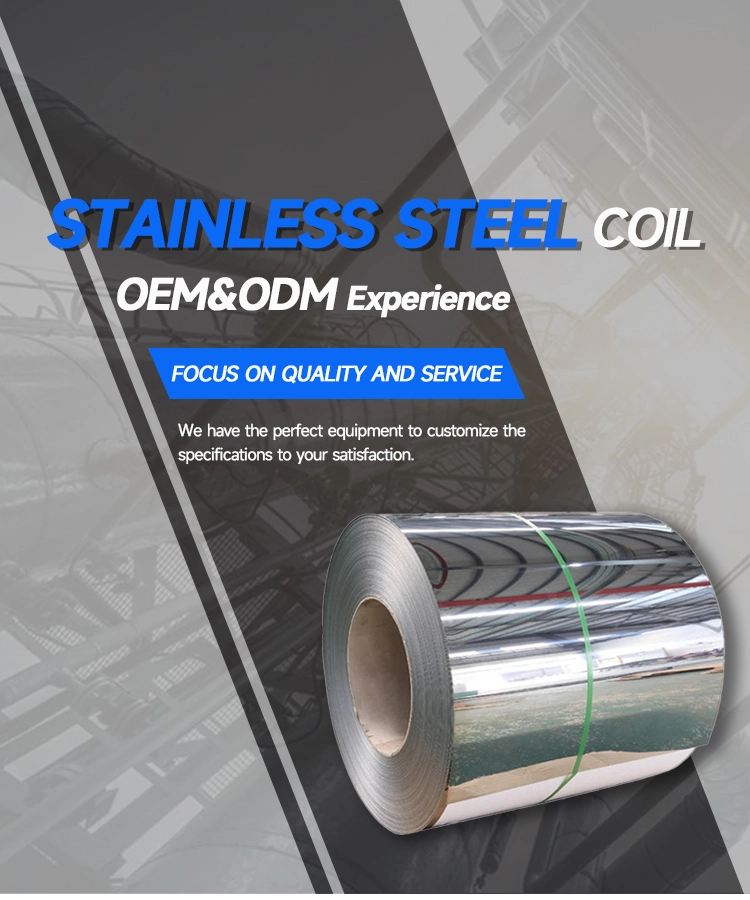 Cold Rolled 0.3mm Stainless Steel Coil 304 430/2b Ba Cold Rolled Steel Roll