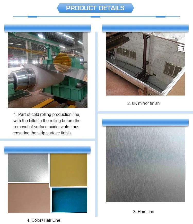 420 410 J4 304 J1 Grade Stainless Steel Coil 1mm Steel Strip