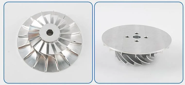 OEM Investment Vacuum Casting CNC Aluminum Steel Turbine Blades