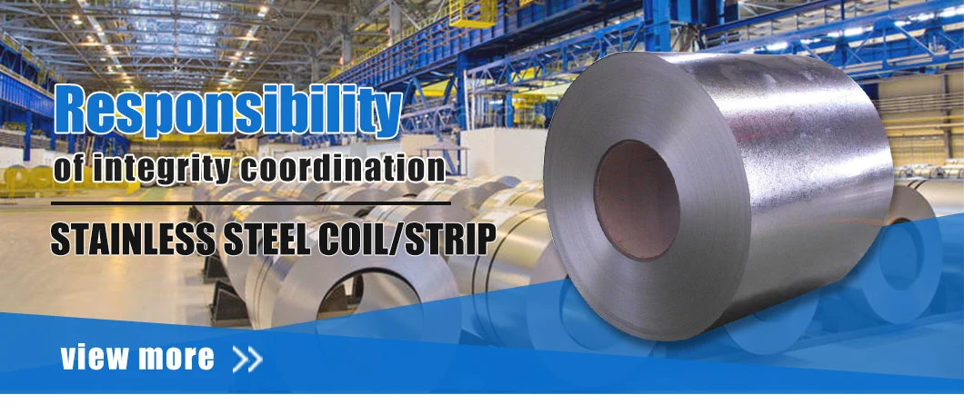 ASTM Hot/Cold Rolled 201 301 304 304L 316 316L 309S 409 410 444 904L 2205 2507 Stainless Steel/Aluminum/Carbon/Galvanized/PPGI/Tin Strip Sheet Coil Supplier