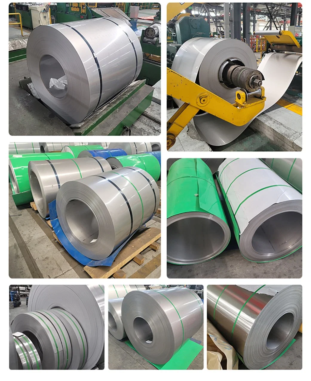 ASTM Raw Material Hot/Cold Rolled AISI SUS 201 304 316L 310S 321 409L 420 420j1 420j2 430 431 434 436L 439 Stainless Steel Coil for Building