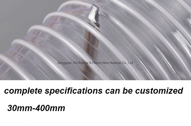 100mm 200mm Reinforced PVC Flexible Ducting Hose Dynomax Flexible Exhaust Pipe