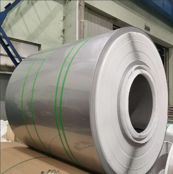 ASTM Cold Rolled 201 202 Stainless Steel Coil Decorative 0cr18ni19 SS304 316L 321 0.5-3mm Thickness for Roofing JIS Ba Surface SUS410 420 430 Sheet