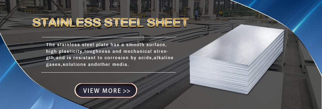 DIN 1.4301, 1.4016, 1.4006, 1.4002, 1.4125, 1.4501, 1.4362 Top Grade Quality Control Stainless Steel Sheet with Certificate