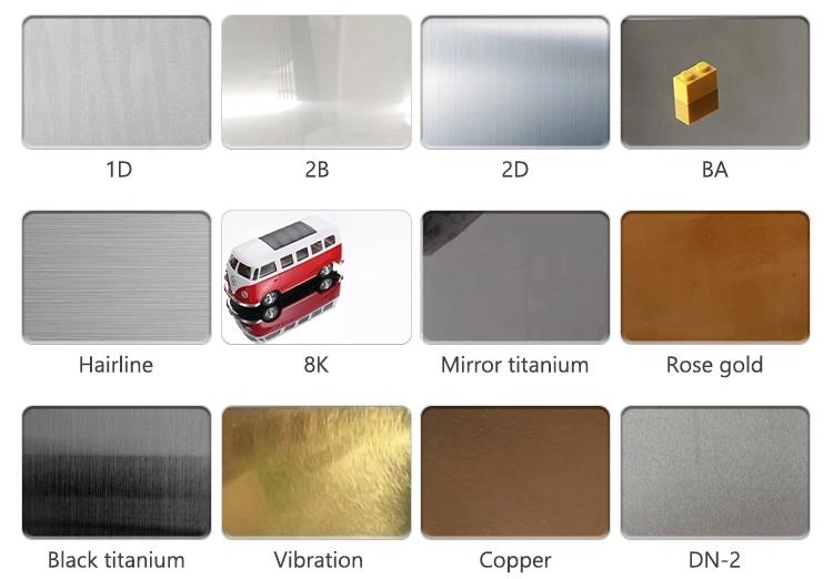 SUS 201 301 304L 316L 1mm 2mm Mirror Surface Stainless Steel Sheet