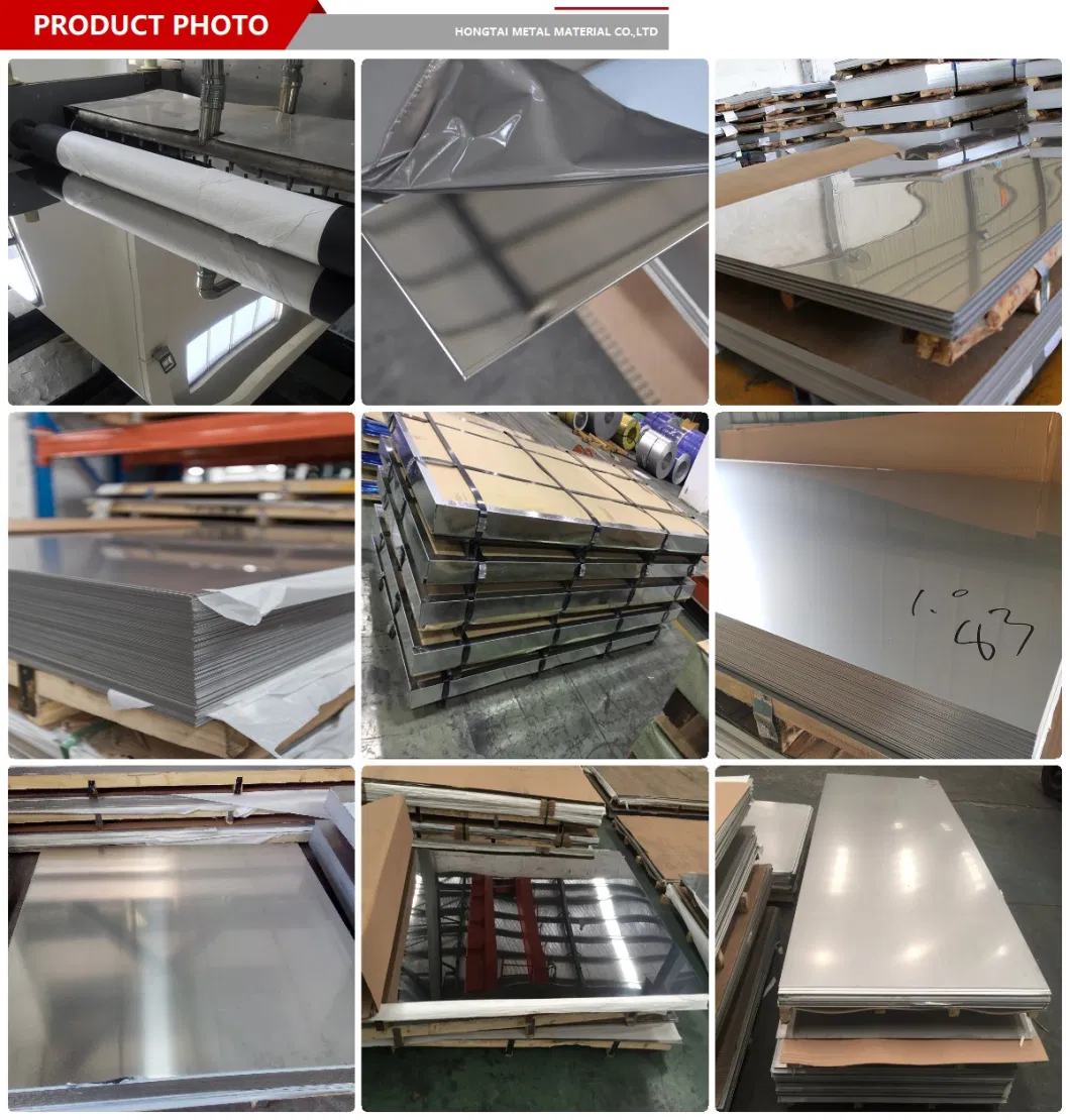 Factory Spot Cold/Hot Rolled 201 304 321 304L 310S 316L 904L Duplex 2205 2507 Monel Stainless Steel Plate Sheet with 2b/No. 1/Hl/No. 4/8K Finish