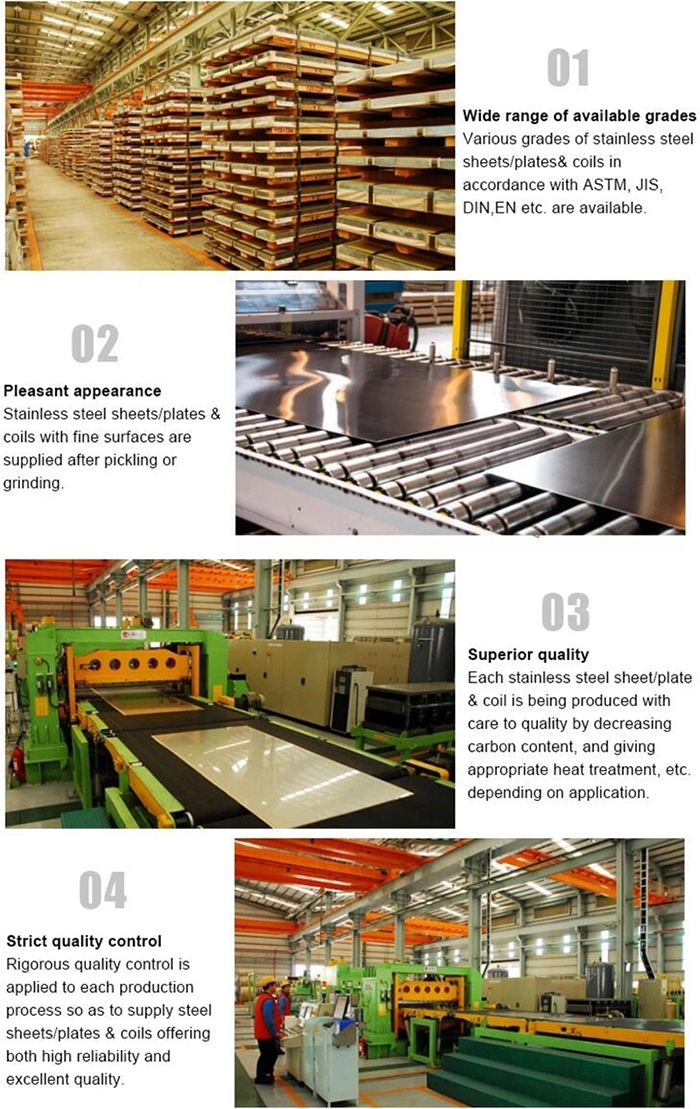 1.5mm 316 316L Cold Rolled Stainless Steel Sheet