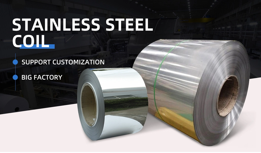 Factory Direct Price 210 202 301 304 410 321 Stainless Steel Coil