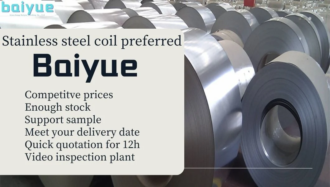 Top Grade ASTM En SUS 201 304 316L 310S Stainless Steel Coil Hot Rolled Cold Rolled Strips ISO Certificated Stock for Industry Application