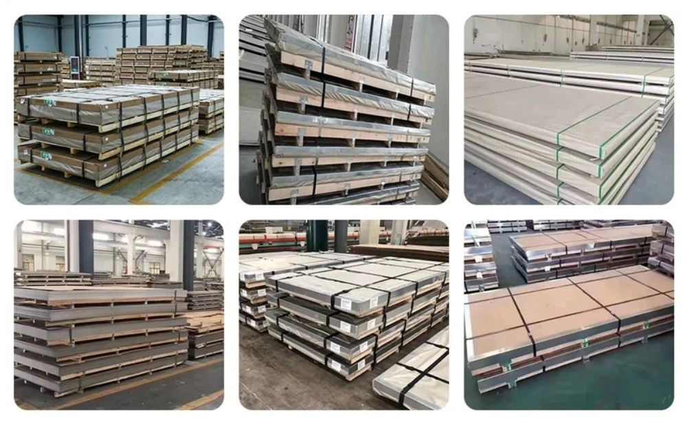 ASTM AISI Cold/Hot Rolled 201 202 304 316 316L 430 410 309 with 2b No. 1 Ba 8K for Building Material Stainless Steel Sheet 0.1mm 0.5mm 1mm 2mm 3mm 4*8&prime;