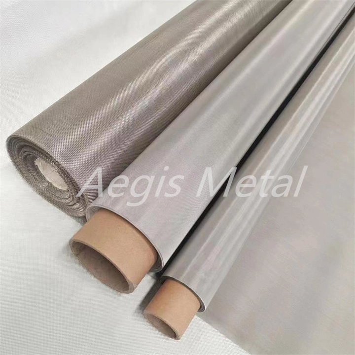 304/316/316L Stainless Steel Plain/Twill Woven Wire Mesh Filter Wire Mesh Roll