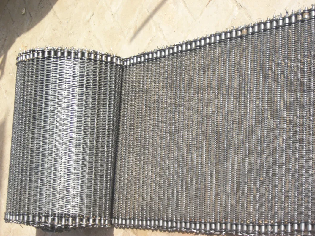 Stainless Steel Wire Mesh Universal Weave Metal Conveyor Belts, Transmission Belt, V Belt Blance Mesh Belt for Food Industry