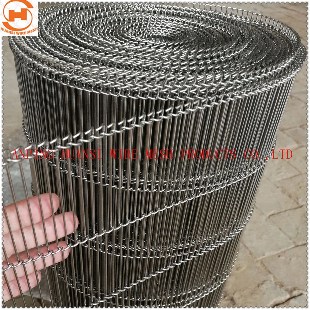 Stainless Steel Chain Roller Metal Wire Mesh Conveyor Belt