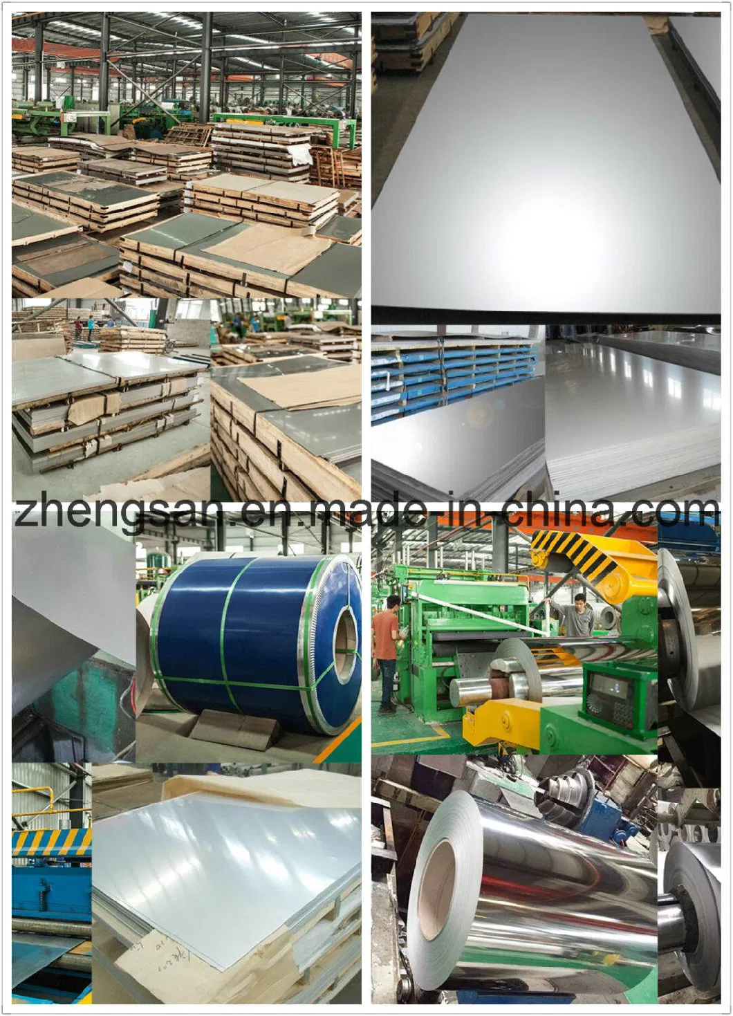 Cold Rolled SUS 201 304 Stainless Steel Coil for Raw Material