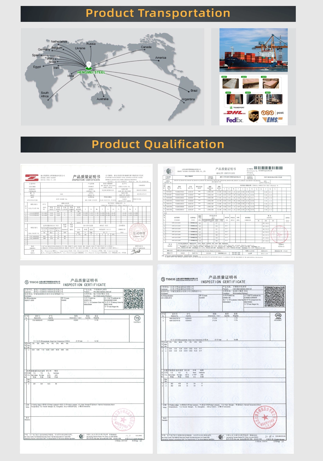 ASTM 316/304/201/430/2205/2207/310/317 Hl/No. 1/6K/8K Golden/Mirror Sheets Stainless Steel Sheet Plate