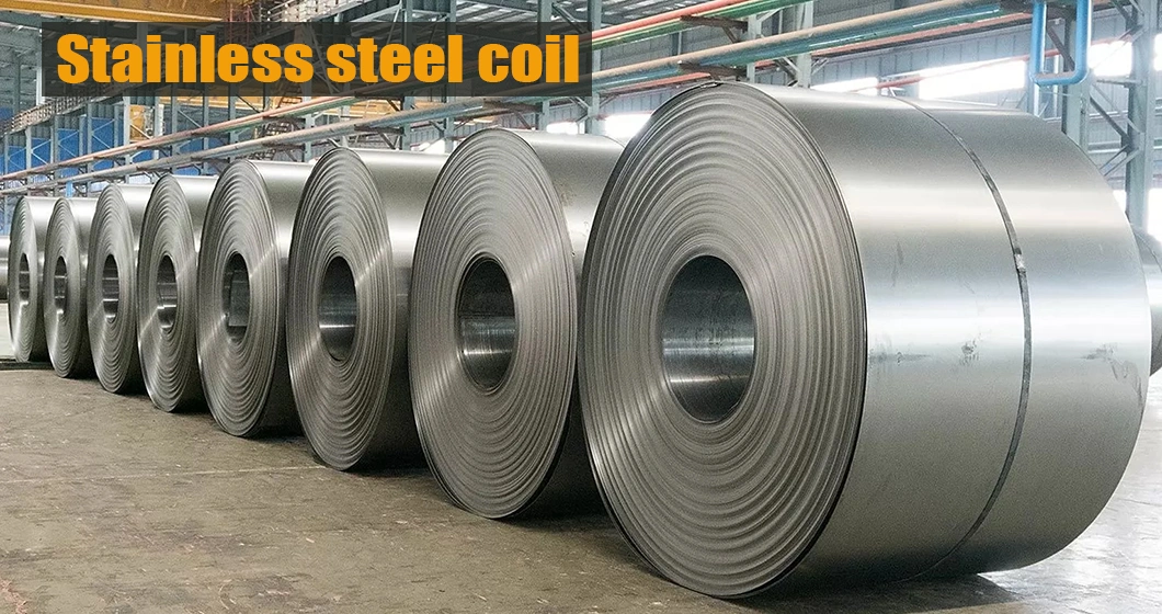 Factory ASTM JIS SUS 201 202 301 304 304L 316 316L 310 410 430 Stainless Steel Coil with 0.3mm~6mm