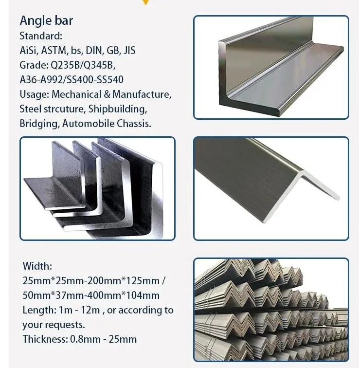 200 300 400 Series Stainless Steel Coils/Plates/Sheets/Strips/Bar Angle Steel Bar Price