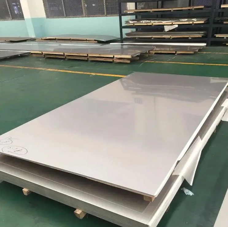 ASTM Hot SUS304 Stainless Steel Plates 2b Mirror 4K No. 4 Finishing 201 SS316L 321 PVC Coating Cold Rolled 0.2-3mm 310S S32507 3-300mm Thick En1.4162 Inox Plate