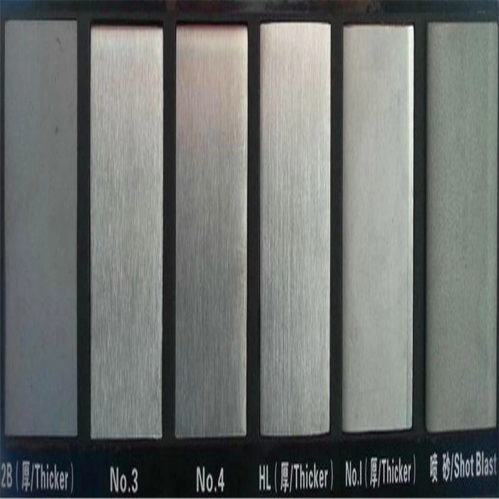 No. 1/2b/Ba/No. 4 Hairline/No. 8 Mirror Finish Stainless Steel Sheet