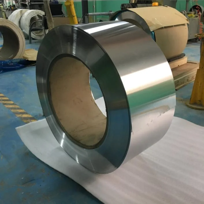 Stainless Steel Coil 201 304 316L 409 410 420j2 430 DIN 1.4305 Ss 2205 301310S Stainless Steel Coil Sheet Plate Strips Band Belt