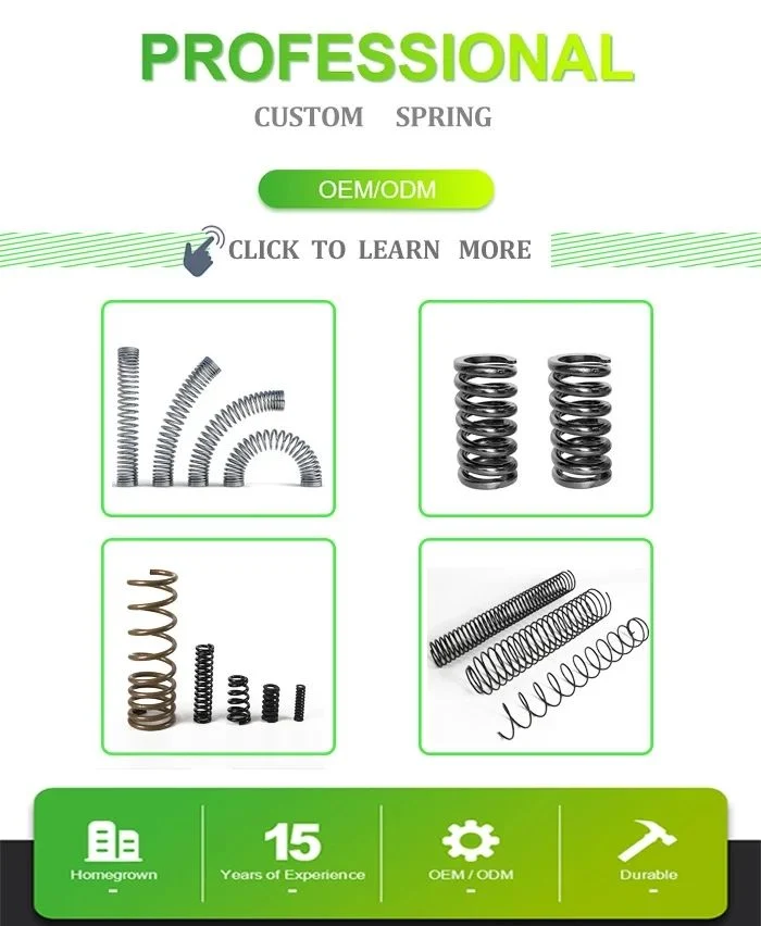 Wholesale Customized Precision Stainless Steel Spring Steel Compression Spring Metal Torsion Spring