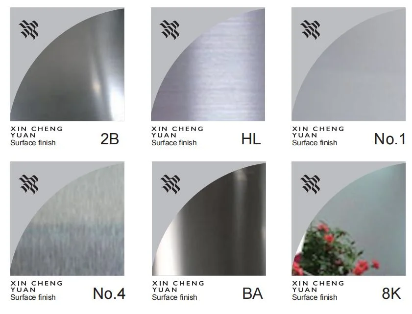 AISI ASTM 201/304/316/430 Ss SUS Ba 2b Hl 8K No. 1 Low Price 1.0mm Embossed Stainless Steel Sheets
