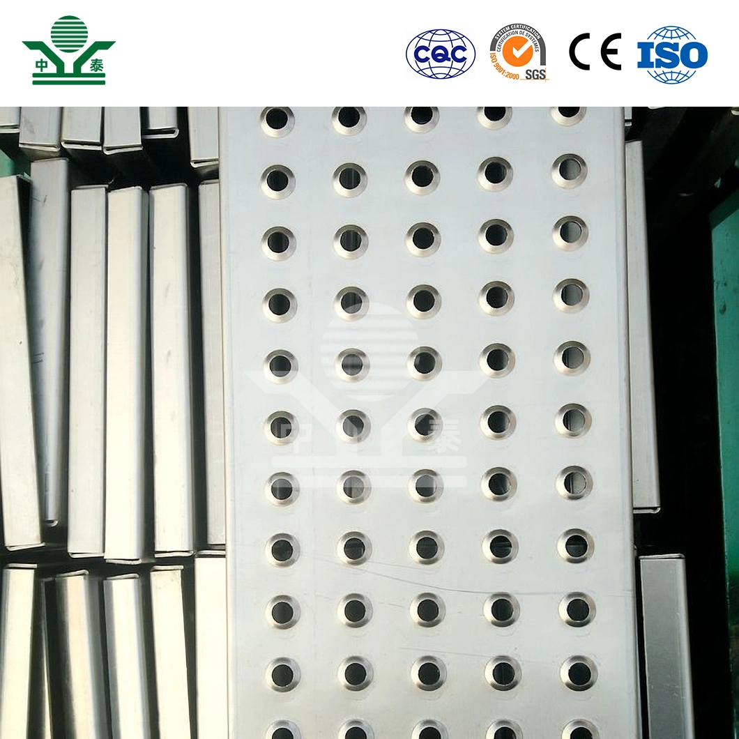 Zhongtai Molded Perforated Metal Sheet China Suppliers Stainless Steel Perforated Sheet 0.2mm - 1.0mm Thickness Square Perforated Aluminum Sheet