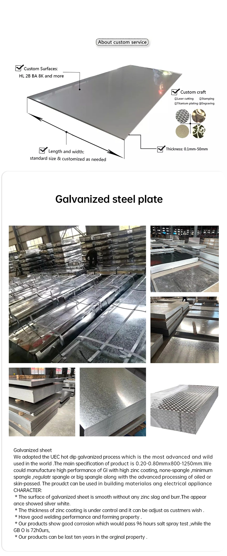 AISI ASTM 201 304 316 Cold Rolled 1mm 2mm 3mm Metal Stainless Steel Sheet and Plates for Sale