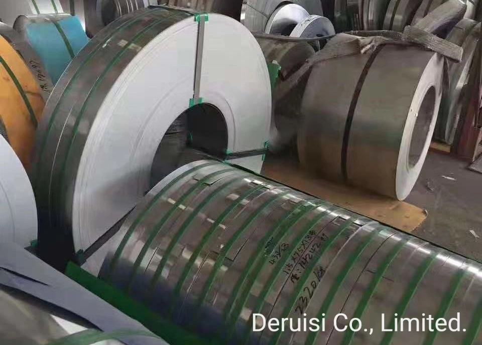 Stainless Steel Coil Strip ASTM AISI Ss 304 304L 309S 310S 316L 317 321 Inox 410 420 430 2b, Ba, Hairline, No. 4, 8K, Mirror Cold/Hot Rolled and Various Surface