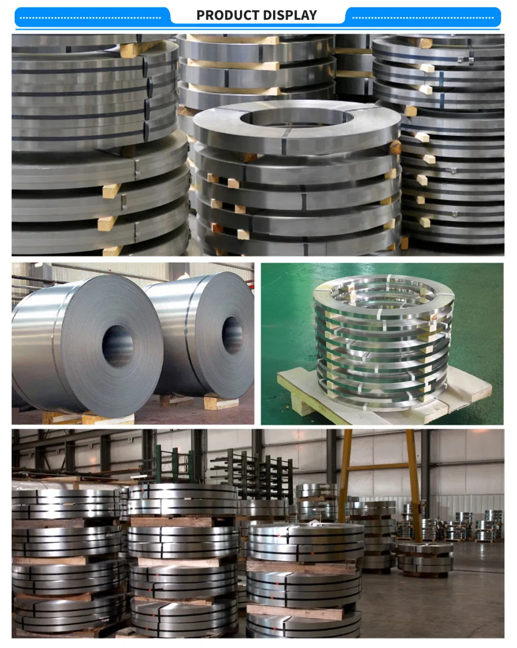 Hot Sale ASTM DIN 201 304 304L 309S 316 316L 409L 410 S410 420j2 430 0.1-300mm Thickness 2b No. 1 Polished Cold Rolled Stainless Steel Strip