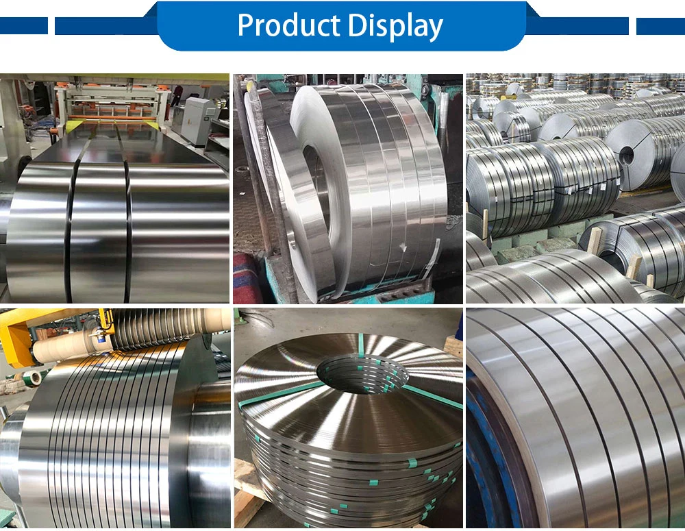 Industrial Material Cold Rolled 201 301 302 304 304D 304h 316 Stainless Steel Strip