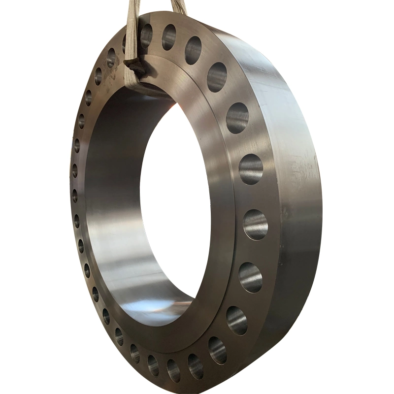 Customized Floating Head Clad Inconel 625 Baffles Pressure Vessel Duplex Stainless Steel Tubesheet Flanges Forged Tube Sheet Flange