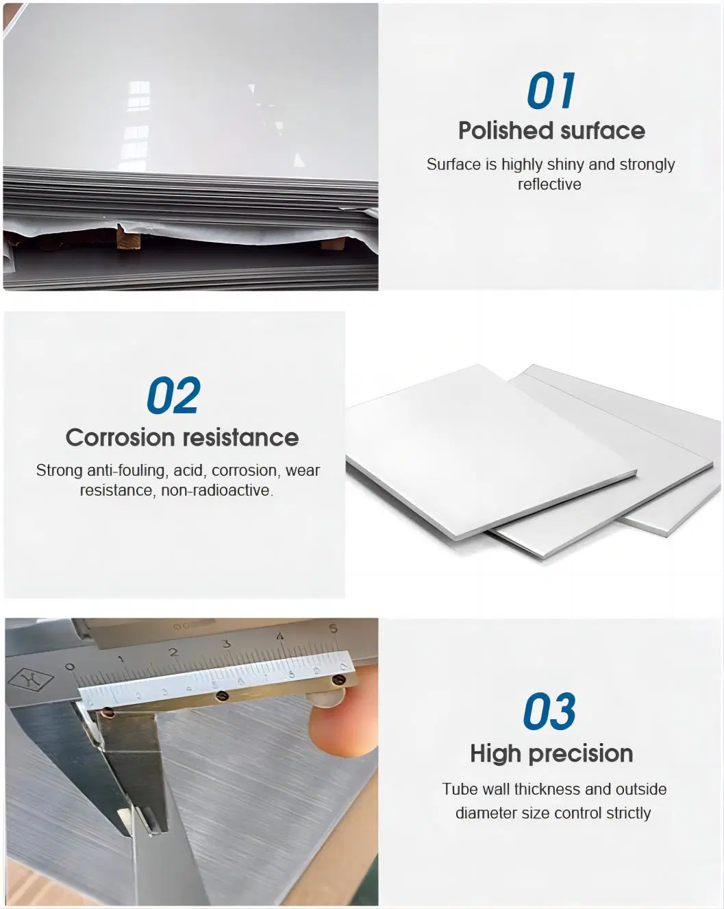 AISI ASTM 2b Ba Brushed Mirror 201 202 301 304 304L 309S 310S 316 316L 317L 321 409L 410 410s 420 Stainless Steel Plate Coil Sheet for Roof Sheet