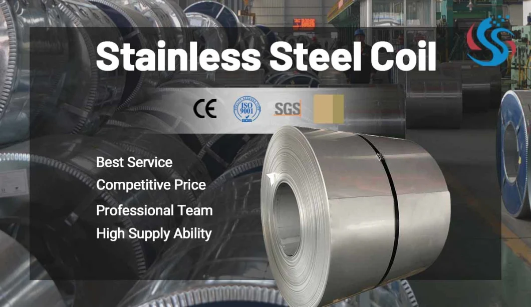 High Quality Best Price Hot Rolled Cold Rolled Stainless Steel Coil Strip Manufacture 316 316L 304 310 309 410 420 201 202 Stainless Steel Coil