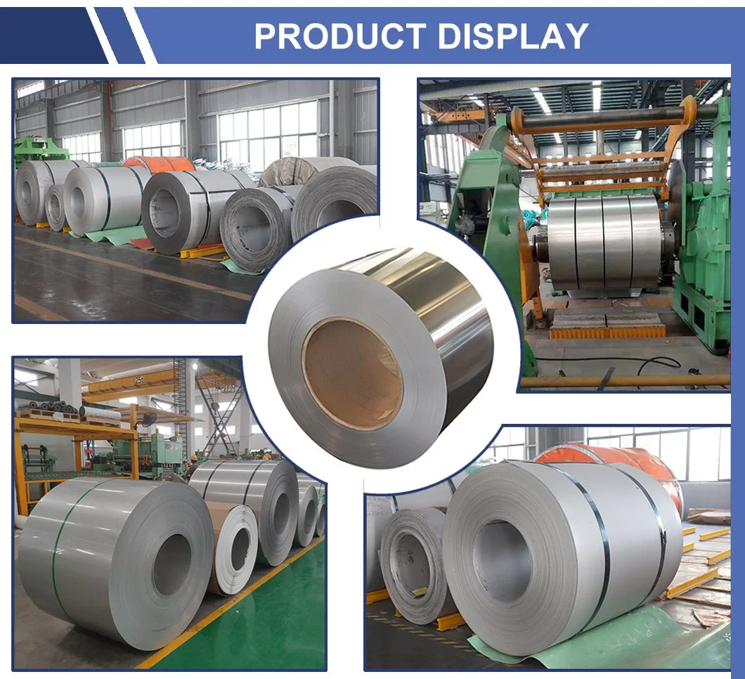 Customized Hot Cold Rolled Stainless Steel Roll AISI 316 409 410 420 430 201 202 304L 304 Stainless Steel Coil