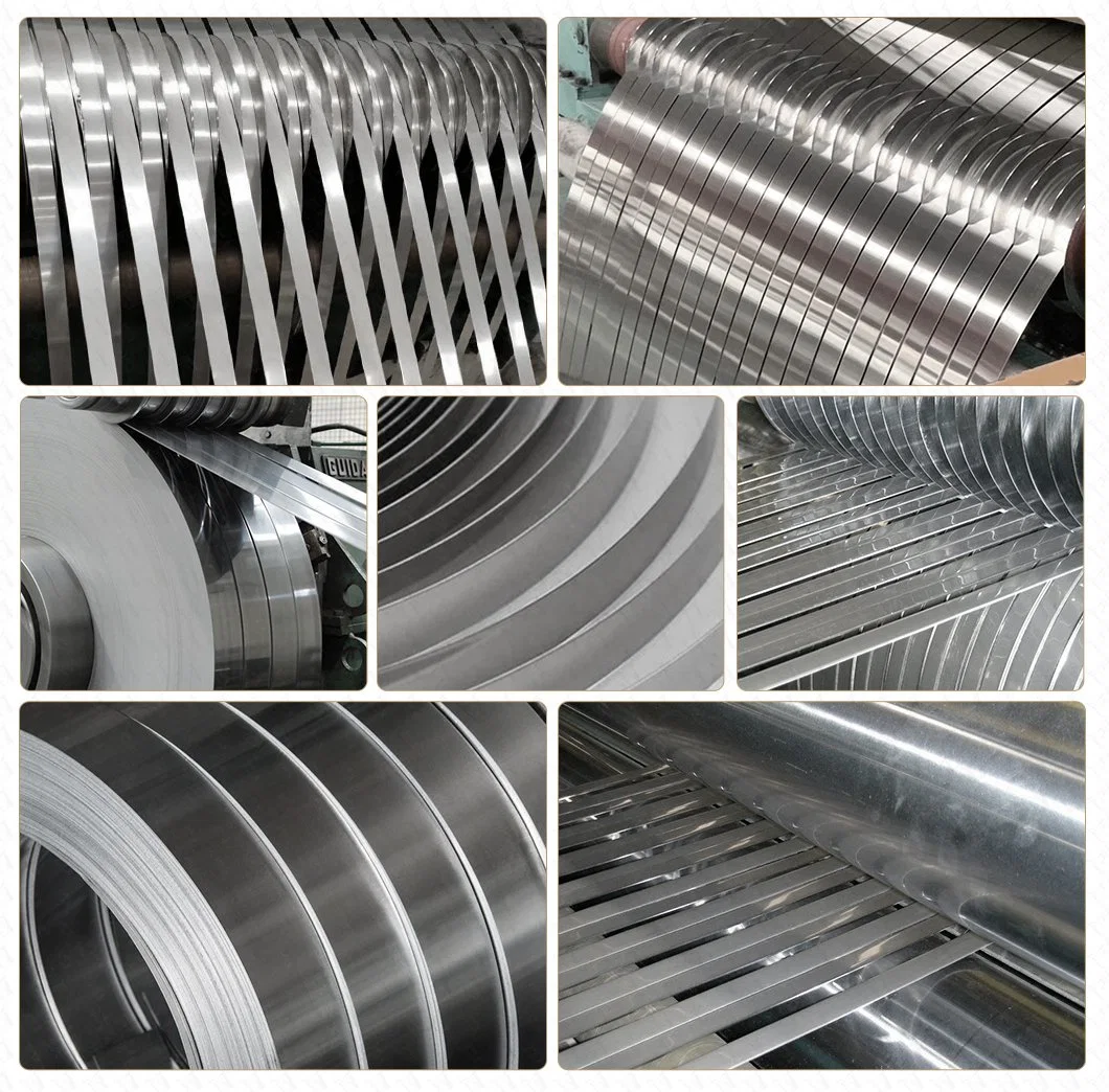 Hot Sale Grade 201 202 304 304L 316 410 409 430 420 321 904L Surface 2b, Ba, Hairline, No. 4, 8K, Mirror Finish Stainless Steel Strip