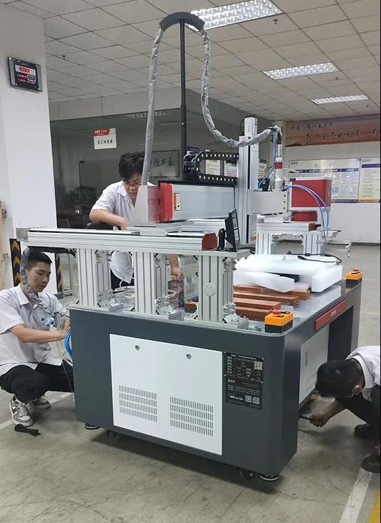 Laser Galvanometer Welder Factory Price, Multi Axis Combined Automatic 1500W/2000W Welding Machine, Spot Welding Battery Pack Cells, Metal Frame, Aluminum, Ss.