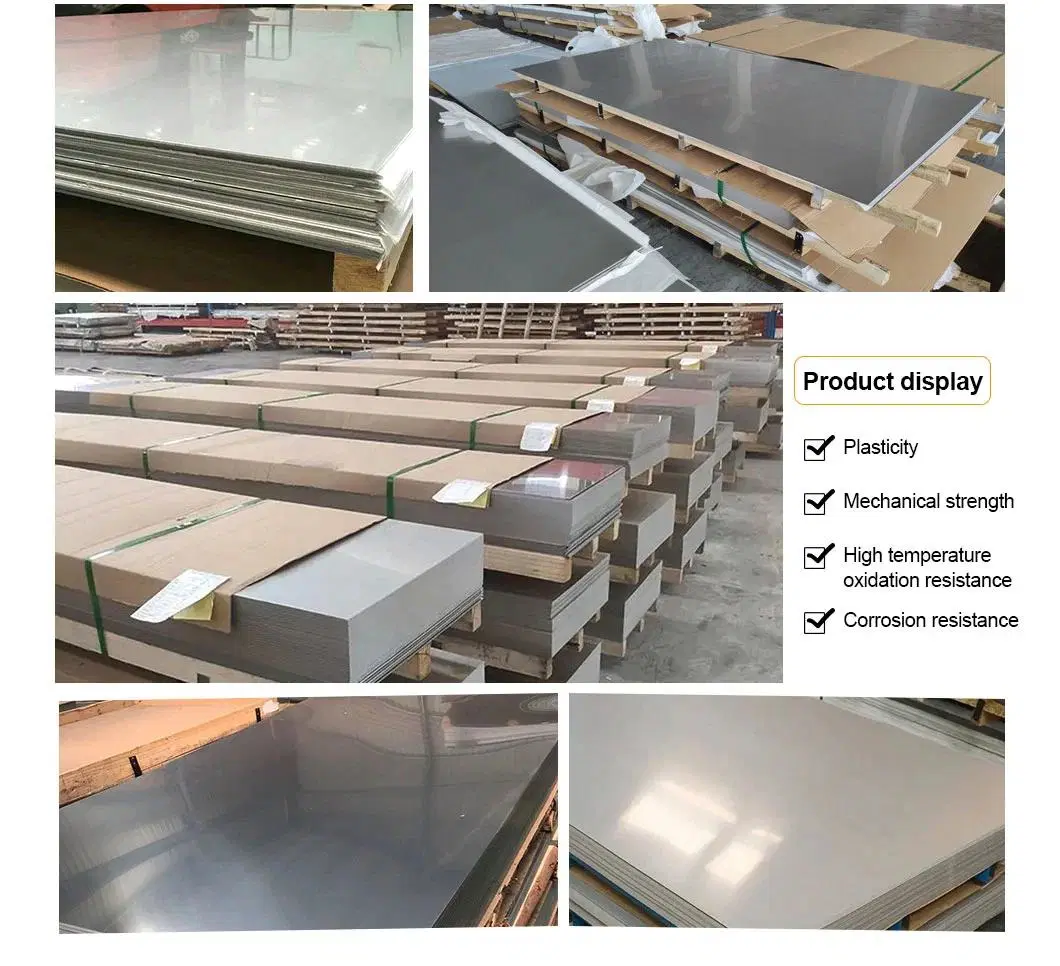 ASTM A240 304 316 321 310S 309S 430 Steel Sheet 1- 6mm Stainless Steel Plate / Ss Steel Sheet