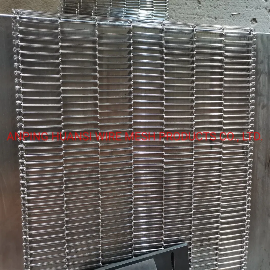 Stainless Steel Wire Mesh Belt/ Flat Flex Conveyor Belt for Food Processing
