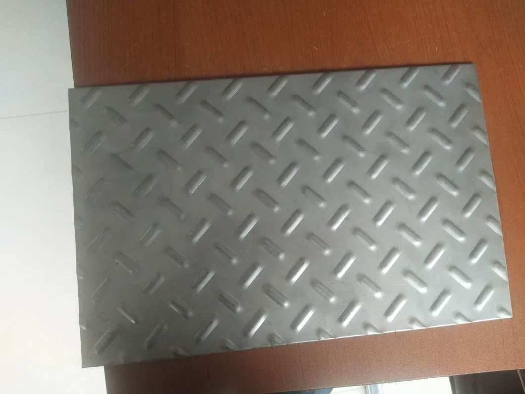 Customized 304 316 Embossed Stainless Steel Checkered Plate