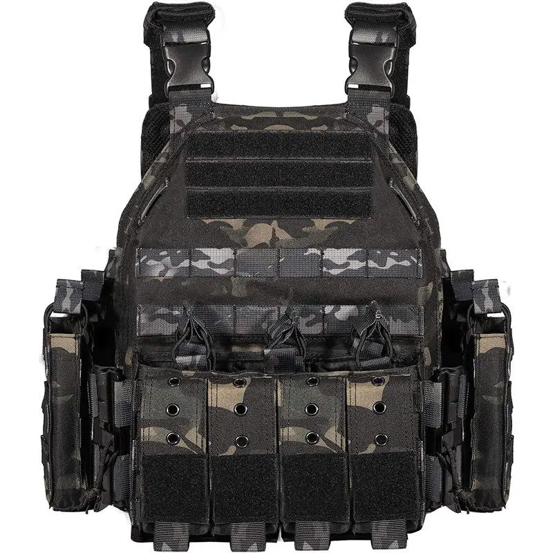 Manufacturer Wholesale Outdoor Military Equipment Molle Hunting Training Quick Release Tactical Vest