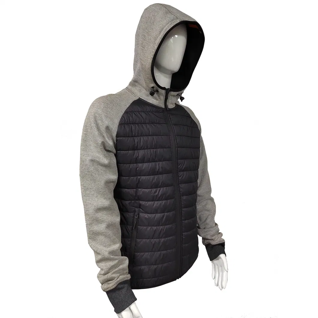 Men Clothing Fake Down Special Waterproof Pape Facric Outerwear Padded Jackets
