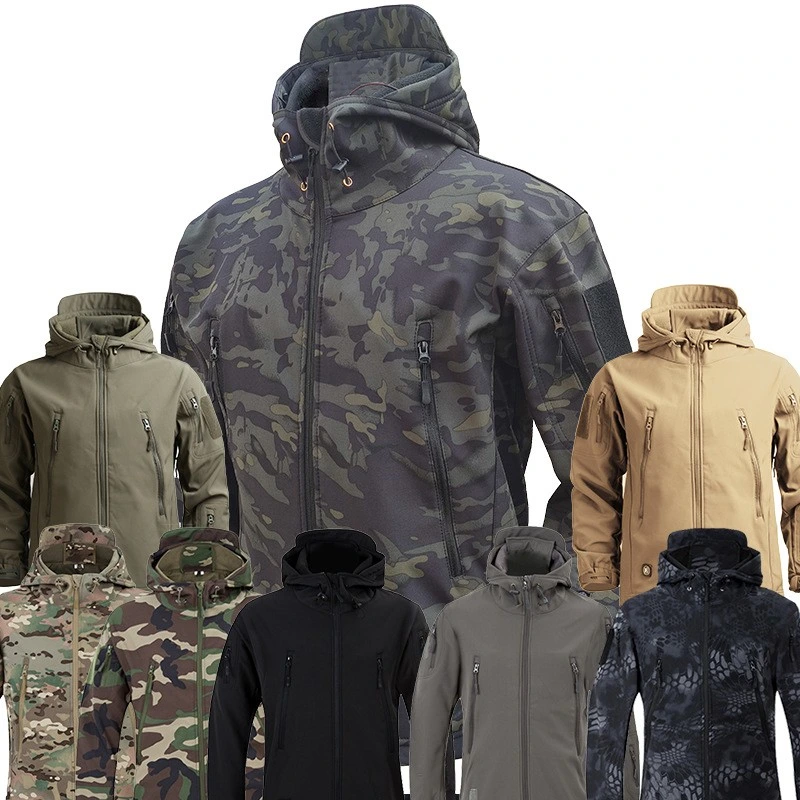 Softshell Tactical Waterproof Shark-Skin Uniform Clothing Hunting Clothes Combat Jacket